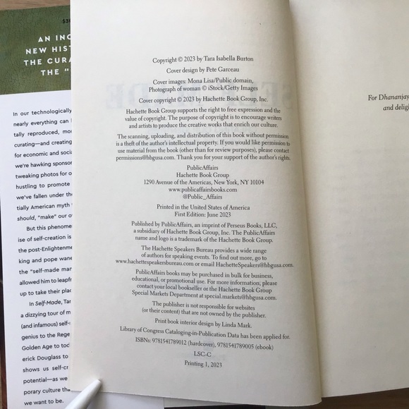 Self Made Creating Our Identities From Da Vinci to the Kardashians Hardcover - Picture 6 of 10